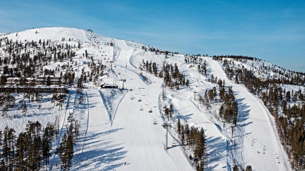 Ski-Inn Kelohuoneisto Pyhaetunturissa Pelkosenniemi Dış mekan fotoğraf