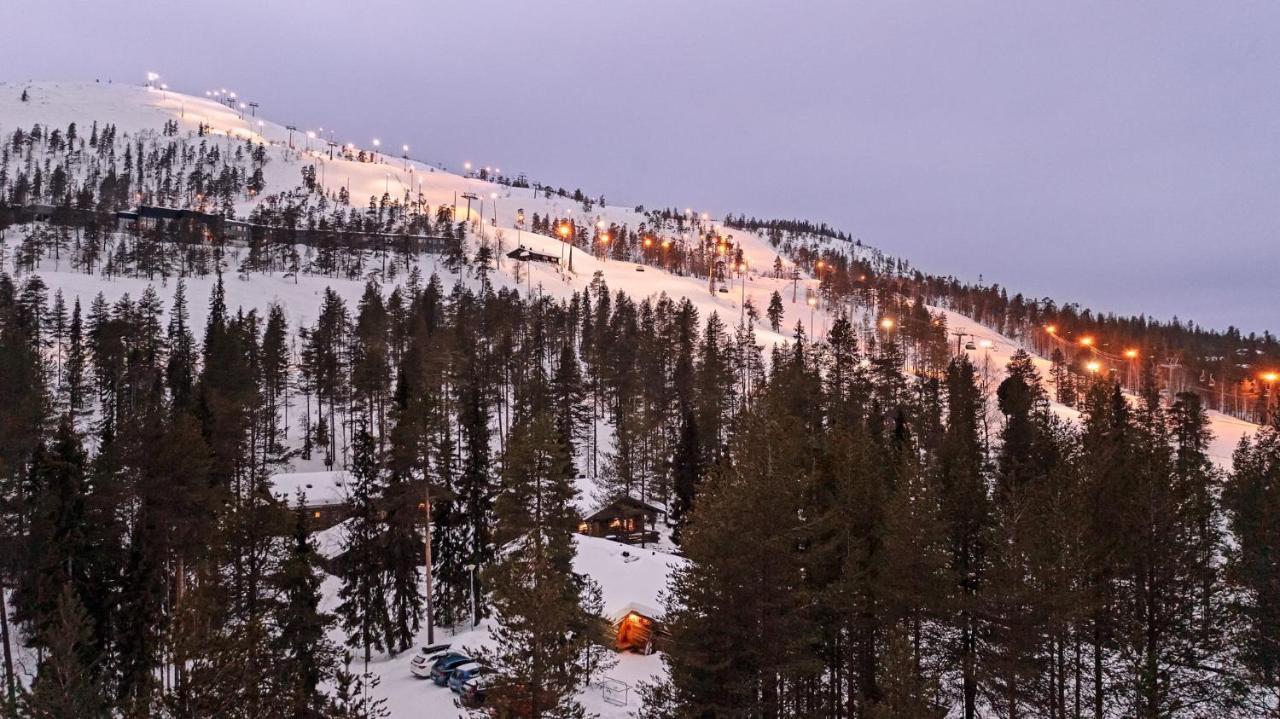 Ski-Inn Kelohuoneisto Pyhaetunturissa Pelkosenniemi Dış mekan fotoğraf